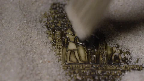 Discoveries in Archaeology in Egypt Video stock 141529965