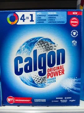 Discovering effective laundry solutions with versatile cleaning powder option Stock Photos