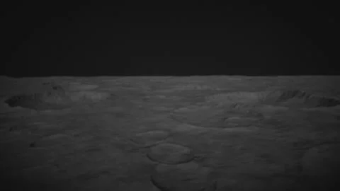 Discovering the surface of the moon as you have never seen it before Stock Footage 289769258