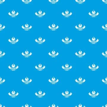 Discovery center pattern vector seamless blue 스톡 일러스트