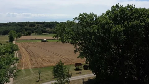 Discovery of a Harvester Stock Footage 144202670