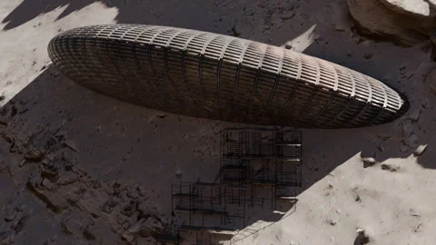 Discovery made in remote desert Stock Footage 281531493