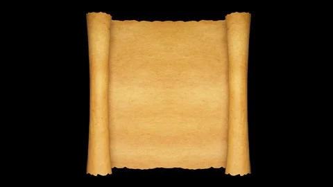 The discovery of a papyrus scroll Stock Footage 98174843