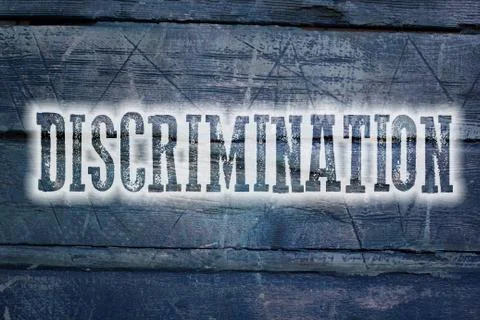 Discrimination concept Stock Illustration