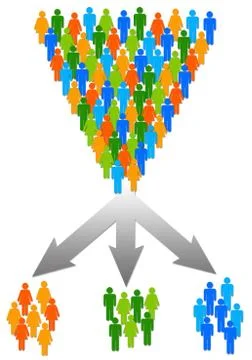 Discrimination Stock Illustration