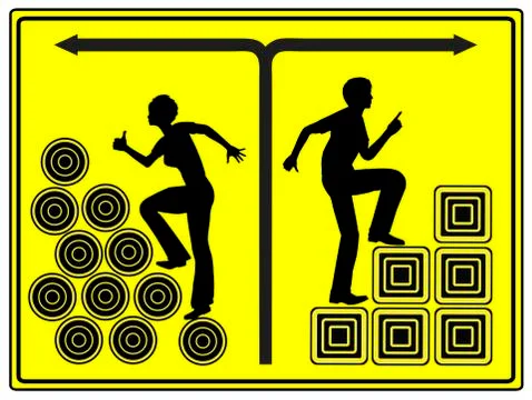 Discrimination at Work Stock Illustration