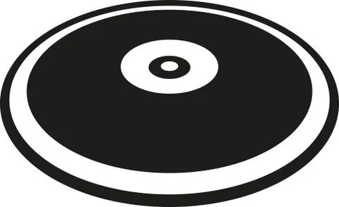 Discus equipment Illustrazione stock