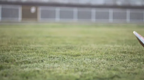 Discus throw / Discus hits the ground Video stock 51275819