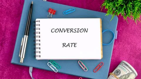 Discussing effective strategies for improving conversion rates in technology  Stock Photos