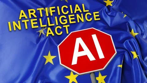Discussion on the Artificial Intelligence Act and its impact on technology and Stock Photos