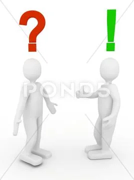 Discussion concept Stock Illustration