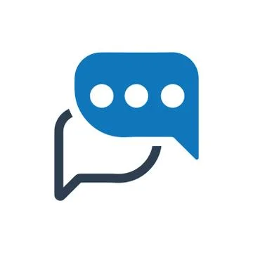 Discussion Icon Stock Illustration