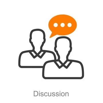 Discussion Stock Illustration