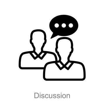 Discussion Stock Illustration