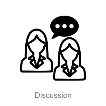Discussion Stock Illustration