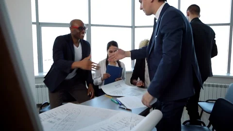 The Discussion is Over Stock Footage 95167572