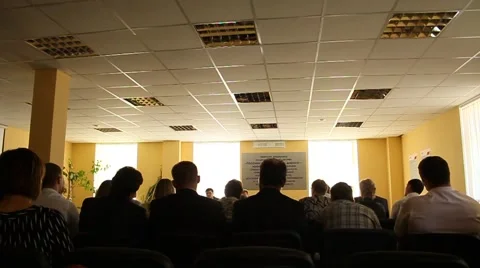 Discussion of the problem Stock Footage 5903352