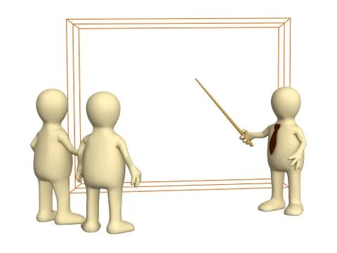 Discussion of the project Stock Illustration