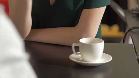 Discussion of two focused colleagues about a new design project. Stock Footage 80470710