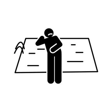 Disease, ear, pain, problem icon. Element of cancer icon. Premium quality Stock Illustration