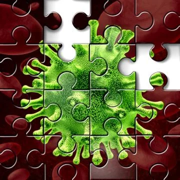 Disease research Illustrazione stock