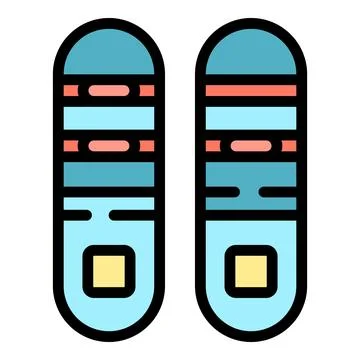 Disease test tubes icon vector flat Stock Illustration