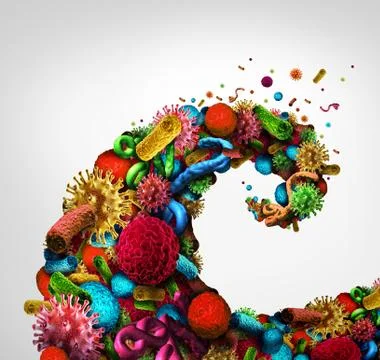 Disease-Wave Иллюстрация