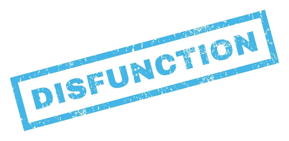 Disfunction Rubber Stamp イラスト素材