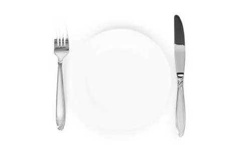 Dish and flatware Stock Photos
