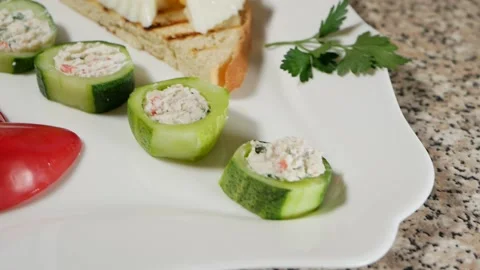 Dish with food Stock Footage 161223938