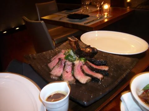 DISH Lamb Steak Stock Photos