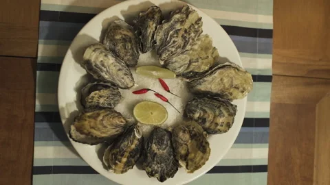 Dish made with seafood	 Stock Footage 162512703