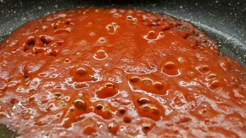 Dish of pasta cooked sauce Stock Footage 82775969