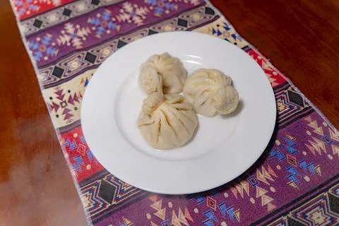 A dish on a plate. Stock Photos