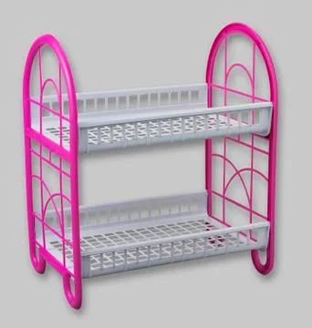 Dish rack 스톡 사진