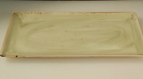 A dish from the restaurant Stock Footage 48948442