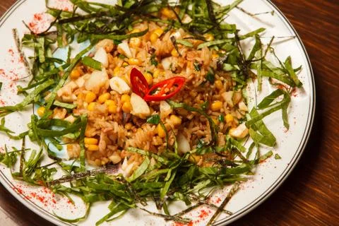 Dish of rice Stock Photos