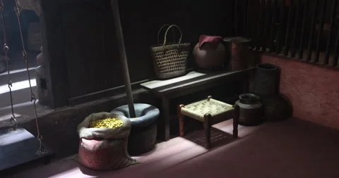 Dish in the Rural Kitchen Stock Footage 337223438