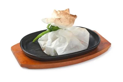 Dish surprise Foto stock