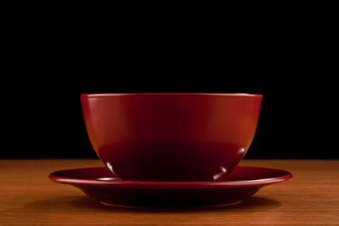 Dish on table Stock Photos