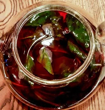 Dish on the table. Stock Photos