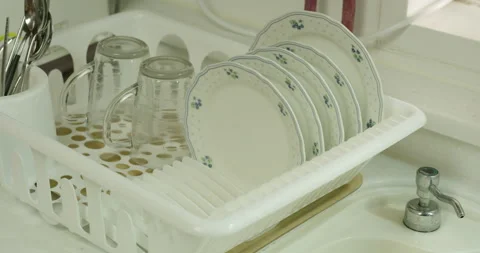 Dish in a tray Video stock 97981391