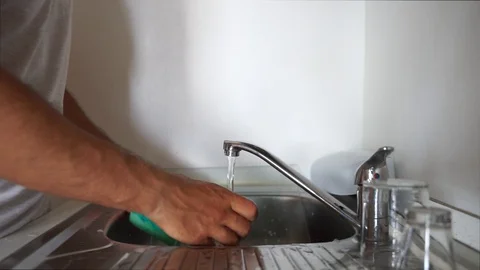 Dish washing Stock Footage 112203984