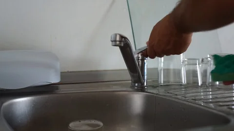 Dish washing Stock Footage 112204035