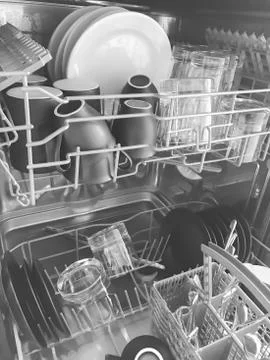 Dish washing Stock Photos