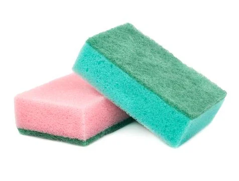 Dish washing sponge Stock Photos