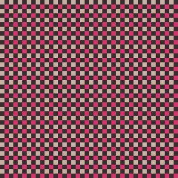 Dishcloth Gingham Seamless Vector Repeat Pattern Background. Red and White Stock Illustration