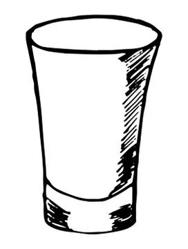 Dishes for a bar, restaurant. Isolated vector illustration. Stock Illustration