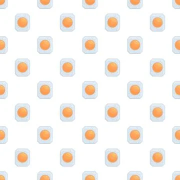 Dishwasher detergent pods repeating pattern background 스톡 일러스트