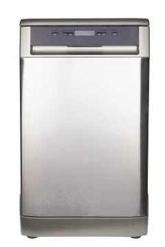 Dishwasher machine isolated Stock Photos